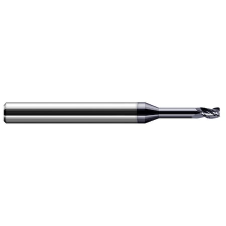 Harvey Tool Miniature End Mill - 4 Flute - Corner Radius 800531-C3
